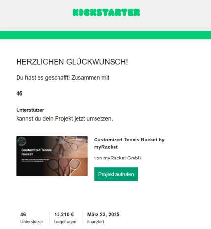 Wir haben es geschafft – Kickstarter-Kampagne erfolgreich finanziert! 🎉🚀