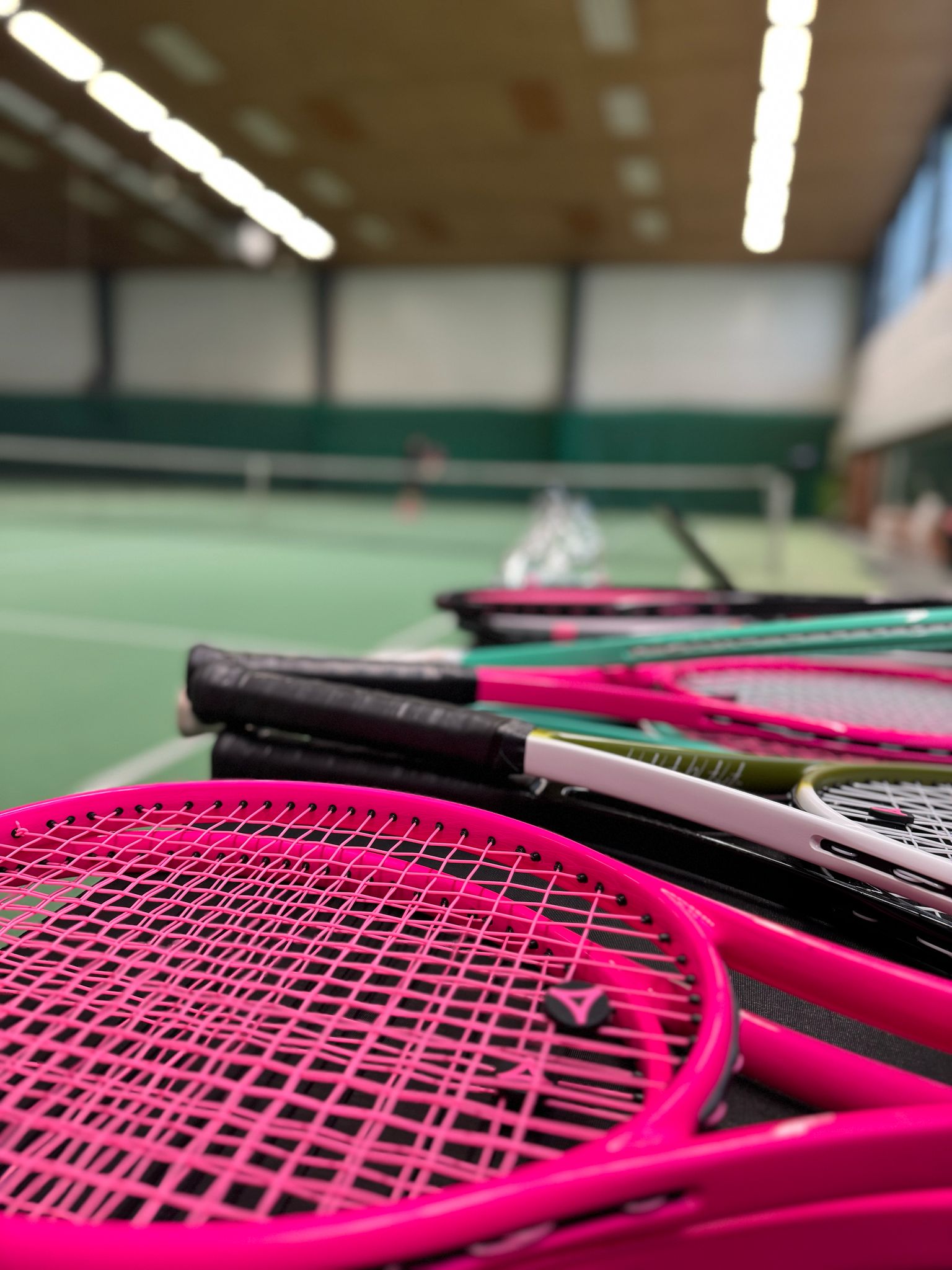 Erster Fittingday mit der Tennis Nation im Tenniszentrum Klüh in Frankfurt