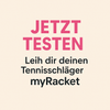 Tennisschläger testen/ausleihen